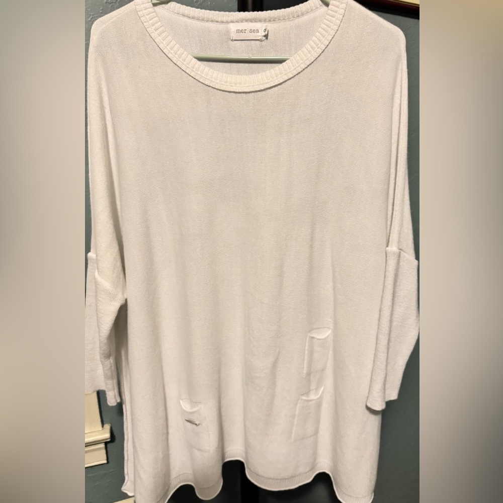 MerSea Catalina White Resort Sweater
